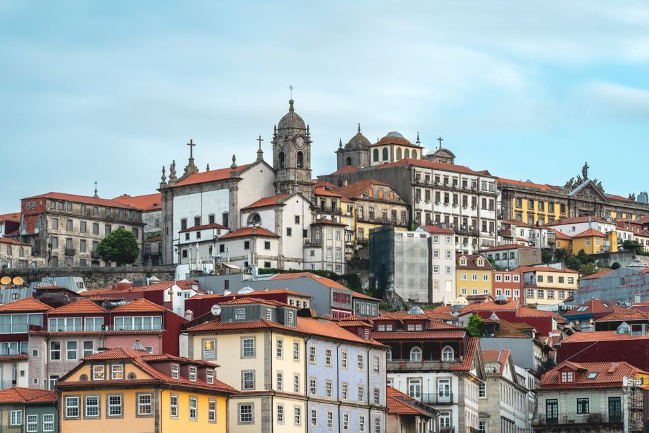 Herfstpaletten op Lissabon-achtergrondweefsel. Herfstpaletten op Lissabon-achtergrondweefsel.